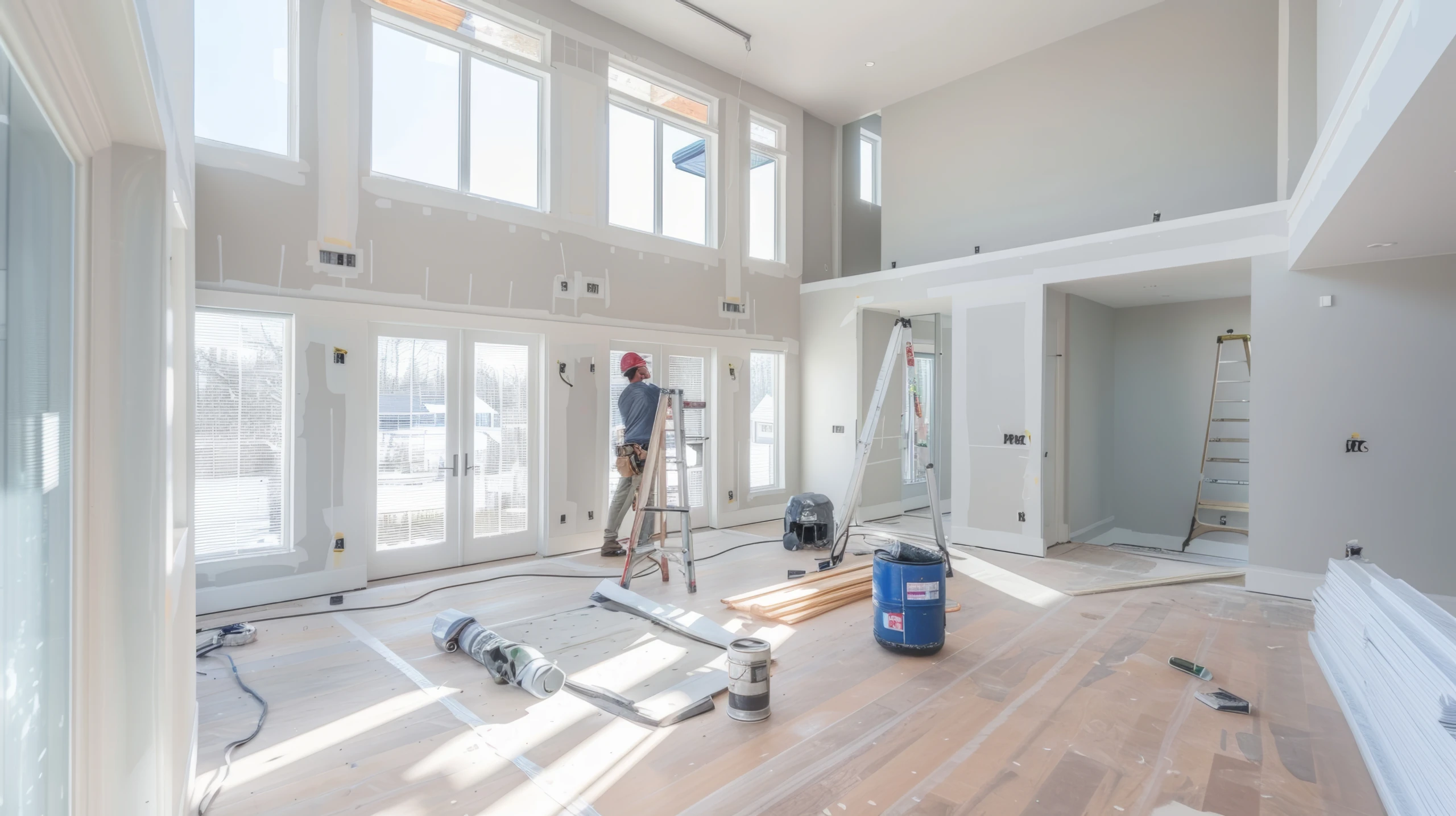 Réalisation Revêtements muraux & peinture – Primo Rénovation